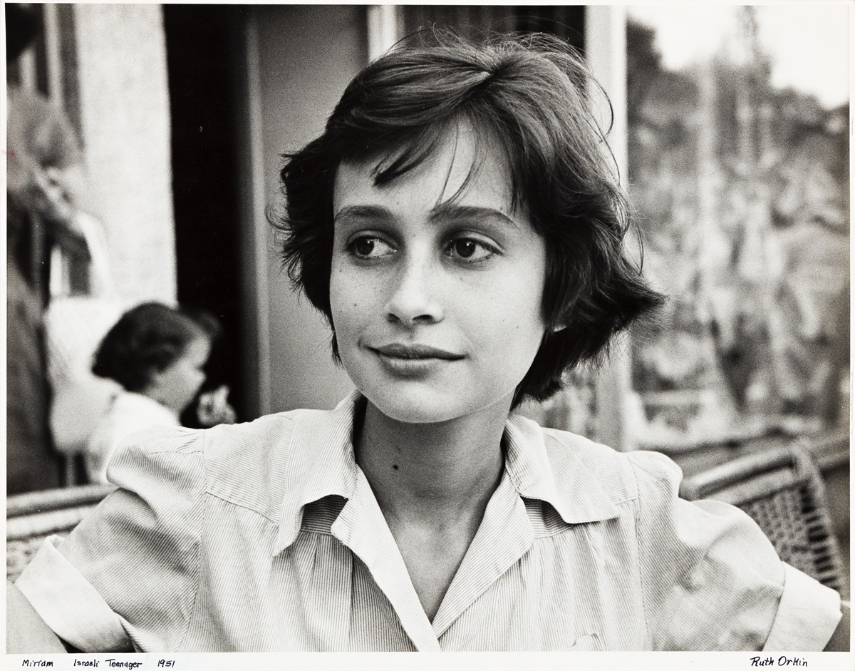 Orkin, Ruth (1921-1985) Miriam, Israeli Teenager.